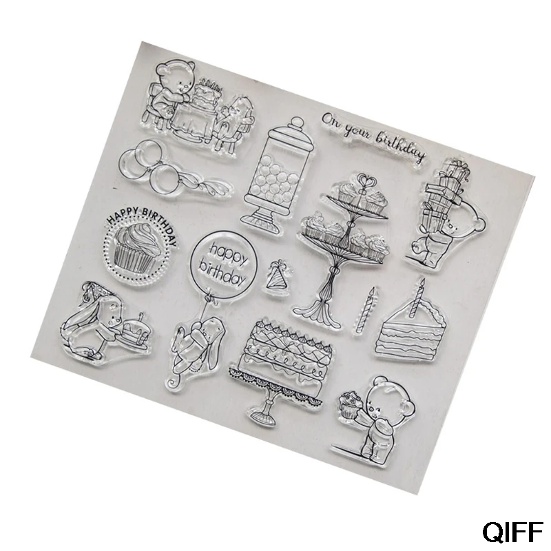 Wholesale Happy Birthday Transparent Silicone Stamp DIY Scrapbooking Photo Albums Decor May06
Wholesale Happy Birthday Transparent Silicone Stamp DIY Scrapbooking Photo Albums Decor May06