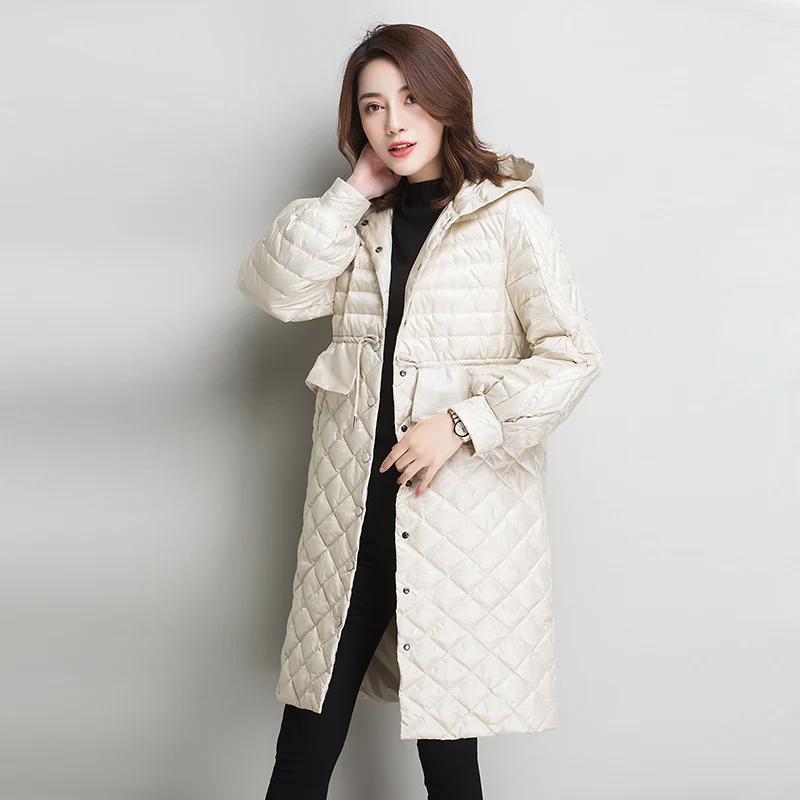 Women 2018 Winter New Hooded Down Jacket Female Fashion Adjustable Waist Slim Ruffles Parka Casual Loose Long Outerwear Z562
Women 2018 Winter New Hooded Down Jacket Female Fashion Adjustable Waist Slim Ruffles Parka Casual Loose Long Outerwear Z562