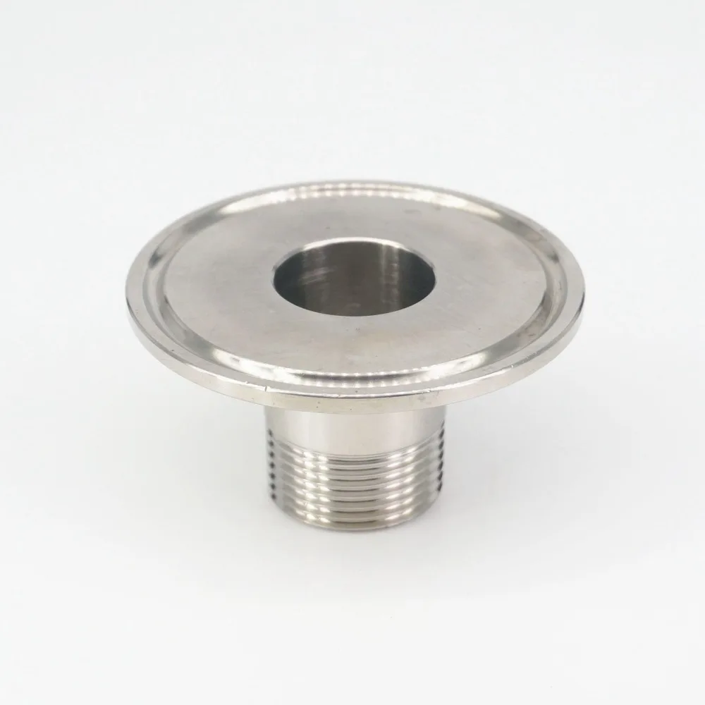 3/4" BSPT Male x 2" Tri Clamp SUS 304 Stainless Steel Pipe Fitting Connector Coupling For Homebrew Beer
3/4" BSPT Male x 2" Tri Clamp SUS 304 Stainless Steel Pipe Fitting Connector Coupling For Homebrew Beer