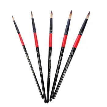 5 Pcs Black Aluminum Tube Paint Brush Set For Oil Watercolor Acrylic Drawing Brushes Tools Art Supplies
5 Pcs Black Aluminum Tube Paint Brush Set For Oil Watercolor Acrylic Drawing Brushes Tools Art Supplies