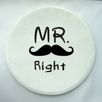 60x60cm MR & MRS Print Custom Round Doormat Non-slip Rug Pad Carpet Kids Room Home Decor Floor Mat Water Absorption Mat
60x60cm MR & MRS Print Custom Round Doormat Non-slip Rug Pad Carpet Kids Room Home Decor Floor Mat Water Absorption Mat