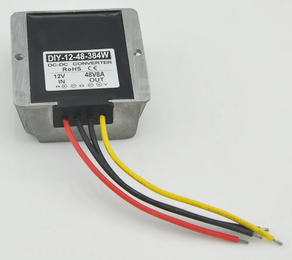 Converter DC12V (10V-18V) Step Up DC48V 8A 384W Power Supply Module Waterproof New
Converter DC12V (10V-18V) Step Up DC48V 8A 384W Power Supply Module Waterproof New
