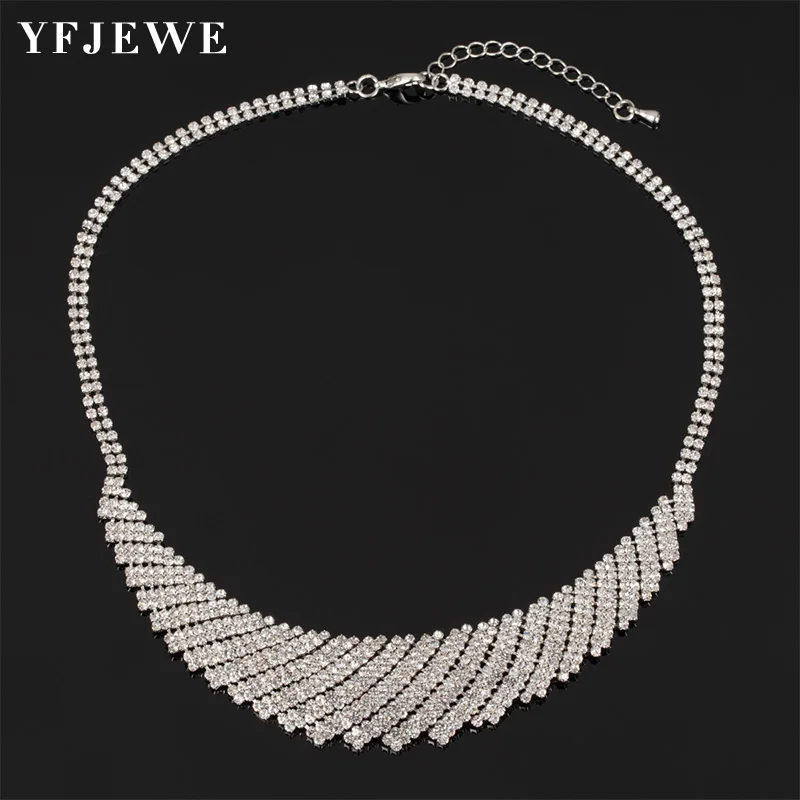 Women's Elegant rhinestone necklace Crystal choker Chokers Collar chocker Statement necklaces wedding choker for birde N309
Women's Elegant rhinestone necklace Crystal choker Chokers Collar chocker Statement necklaces wedding choker for birde N309