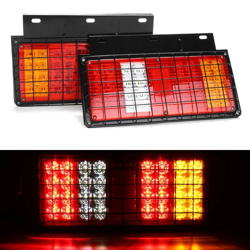 1Pair 32 LEDs Car Rear Tail Lights Turn Stop Taillight Reverse Indicator Lamp For Trailer Caravan Ute Truck 12V
1Pair 32 LEDs Car Rear Tail Lights Turn Stop Taillight Reverse Indicator Lamp For Trailer Caravan Ute Truck 12V