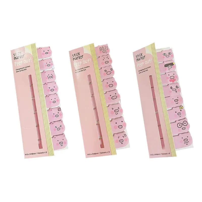 1 Set Stylish Cartoon Pig Mini Pages Sticker Bookmark Notepad Sticky Post-it Notes Creative School Office Stationery Supply
1 Set Stylish Cartoon Pig Mini Pages Sticker Bookmark Notepad Sticky Post-it Notes Creative School Office Stationery Supply