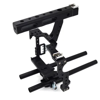 Easily Stable VD-07 Portable Aluminum Camera Cage Rig Stabilizer Top Handle Grip Accessory for DSLR Camera DV
Easily Stable VD-07 Portable Aluminum Camera Cage Rig Stabilizer Top Handle Grip Accessory for DSLR Camera DV