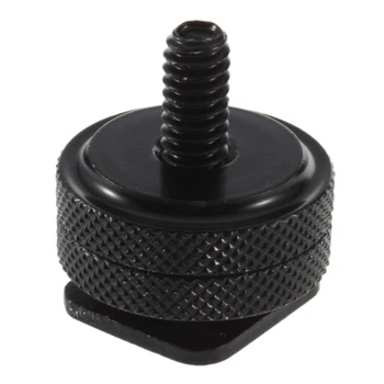 1PC Black Tripod Screw To Flash Shoe Converter Adapter DSLR Camera Tripod Screw Converter Adapter High Quality
1PC Black Tripod Screw To Flash Shoe Converter Adapter DSLR Camera Tripod Screw Converter Adapter High Quality