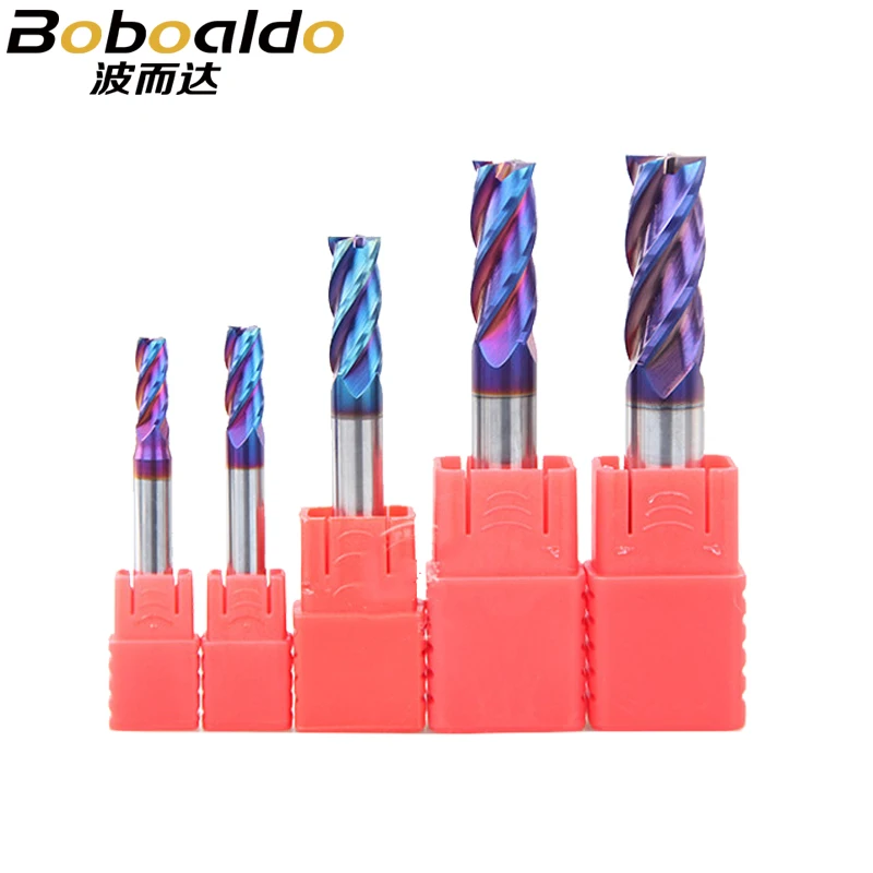 1pcs HRC63 4Flutes Nano blue Coat Carbide Flat Base End Mills Tap Cone Bits Solid Carbide Router bits
1pcs HRC63 4Flutes Nano blue Coat Carbide Flat Base End Mills Tap Cone Bits Solid Carbide Router bits
