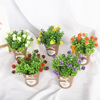 Zinmol Artificial flowers new Berry small potted simulation floral arrangement living room bedroom home decorations floral
Zinmol Artificial flowers new Berry small potted simulation floral arrangement living room bedroom home decorations floral
