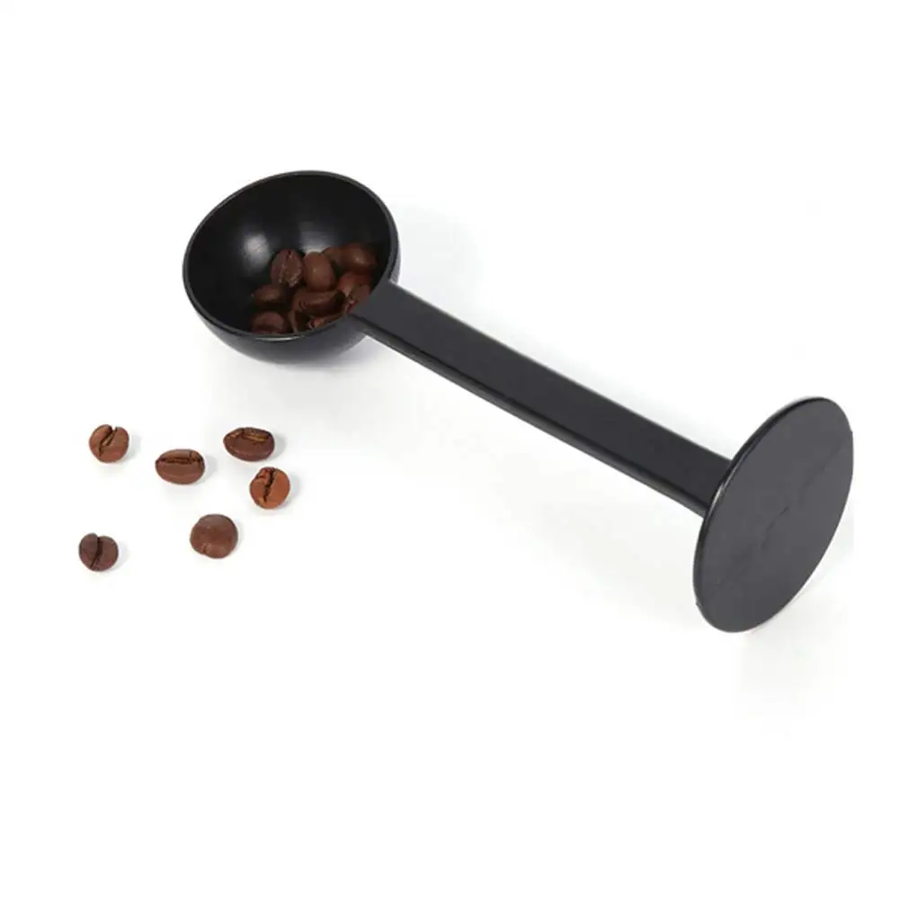 2 IN 1 Black Plastic Standard 10g Coffee Powder Measuring Scoop Standing Espresso Coffee Spoon Press Powder Measuring Tool
2 IN 1 Black Plastic Standard 10g Coffee Powder Measuring Scoop Standing Espresso Coffee Spoon Press Powder Measuring Tool