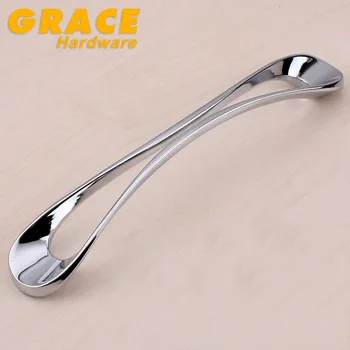 Chrome Cabinet Drawer Knob Modern And Simple European Style Garden Wardrobe Cabinet Handle(C.C:160mm,L:180mm)
Chrome Cabinet Drawer Knob Modern And Simple European Style Garden Wardrobe Cabinet Handle(C.C:160mm,L:180mm)