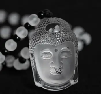 Natural Crystal Buddha Head Pendant Necklace Man Woman Exquisito Jewellery Fashion Accessories Hand-Carved Luck Amulet Gifts
Natural Crystal Buddha Head Pendant Necklace Man Woman Exquisito Jewellery Fashion Accessories Hand-Carved Luck Amulet Gifts