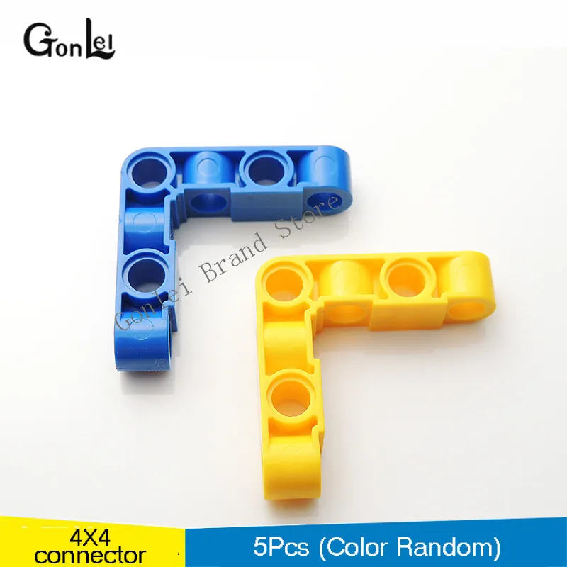 Technic Parts/Mechanical 4X4 Right angle Connector Bricks with 4 Holes DIY block Brick set Compatible with Major Brand Particles
Technic Parts/Mechanical 4X4 Right angle Connector Bricks with 4 Holes DIY block Brick set Compatible with Major Brand Particles