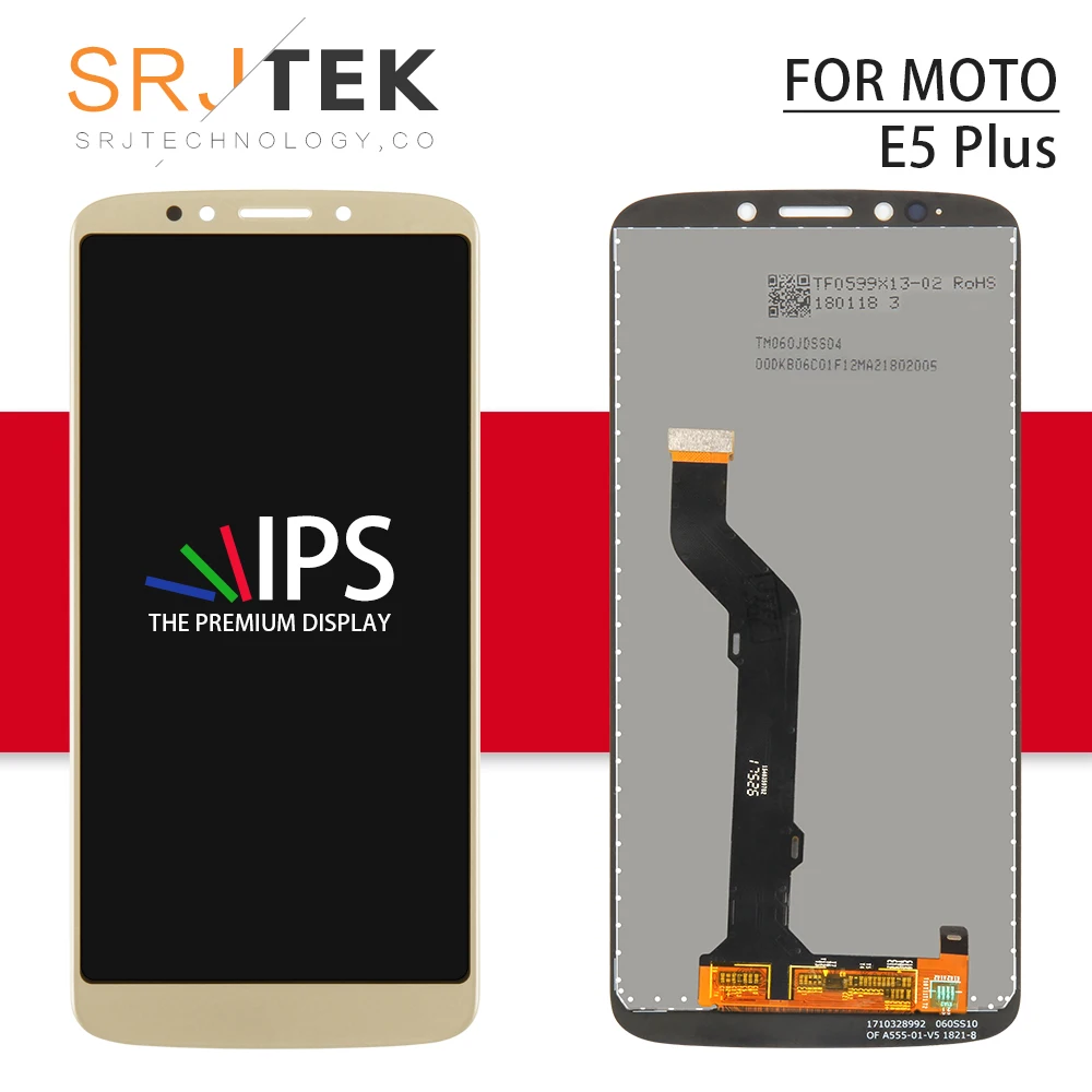 Screen For Motorola Moto E5 LCD Display Touch Screen Digitizer Full Assembly For Moto E5 Plus Display LCD XT1944-4 XT1944-1
Screen For Motorola Moto E5 LCD Display Touch Screen Digitizer Full Assembly For Moto E5 Plus Display LCD XT1944-4 XT1944-1
