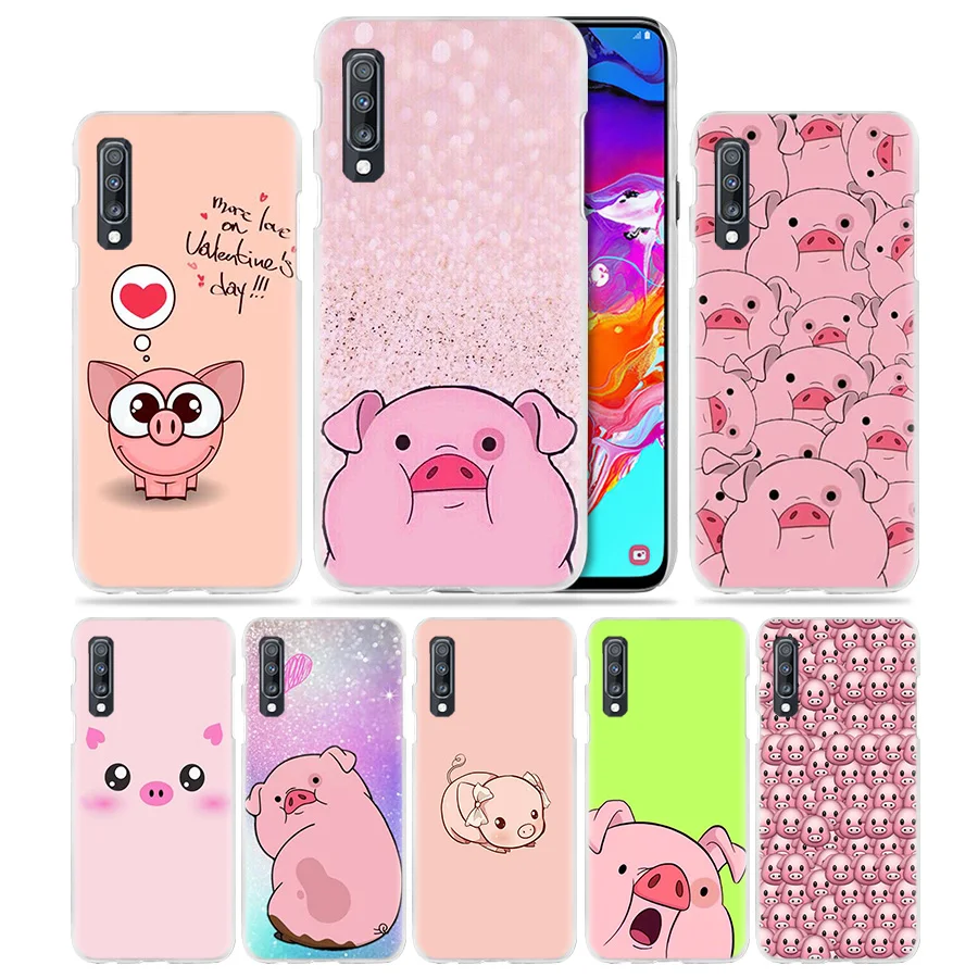 Cute PINK Kawai Pig Case for Samsung Galaxy A50 A70 A20e A40 A30 A20 A10 A8 A6 Plus A9 A7 2018 Hard Clear PC Phone Coque Cover
Cute PINK Kawai Pig Case for Samsung Galaxy A50 A70 A20e A40 A30 A20 A10 A8 A6 Plus A9 A7 2018 Hard Clear PC Phone Coque Cover