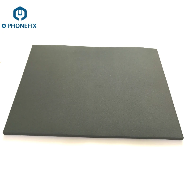 PHONEFIX Super Soft Foam Black Largest Rubber Matting LCD Pressure Screen Vacuum Repair Screen Lamination Machine Platform
PHONEFIX Super Soft Foam Black Largest Rubber Matting LCD Pressure Screen Vacuum Repair Screen Lamination Machine Platform
