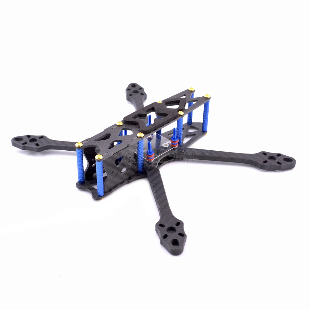Stretch X5 V2 225 225mm w 5.5mm Arm Freestyle FPV Racing Quadcopter Frame Kit Upgrade Johnny 220mm FPV edition for 5 inch prop 22XX motor (3)