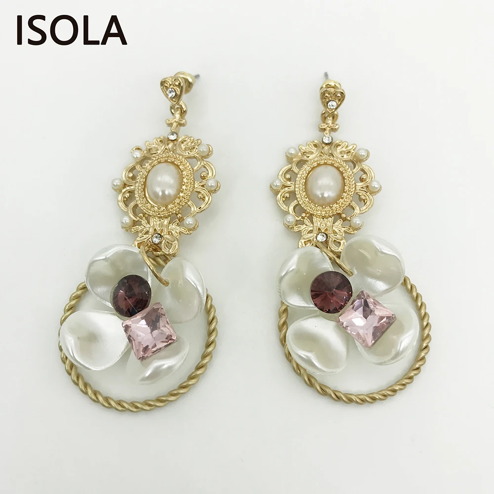 ISOLA Simulate Shell With Round Circle Hanging On Simulate Pearl Elegant Baroque Dangle Earring Charming Earrings For Play Actor
ISOLA Simulate Shell With Round Circle Hanging On Simulate Pearl Elegant Baroque Dangle Earring Charming Earrings For Play Actor