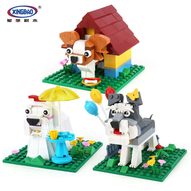 XingBao 18002 402Pcs Genuine The Funny Brick Cuty Puppy Set Model Building Blocks Bricks Educational Toys For Children
XingBao 18002 402Pcs Genuine The Funny Brick Cuty Puppy Set Model Building Blocks Bricks Educational Toys For Children