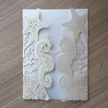 30pcs Shell Sea horse Pattern Glossy paper Thanks Giving Birthday Greeting Invitation Card Beach Theme wedding invitation cards
30pcs Shell Sea horse Pattern Glossy paper Thanks Giving Birthday Greeting Invitation Card Beach Theme wedding invitation cards