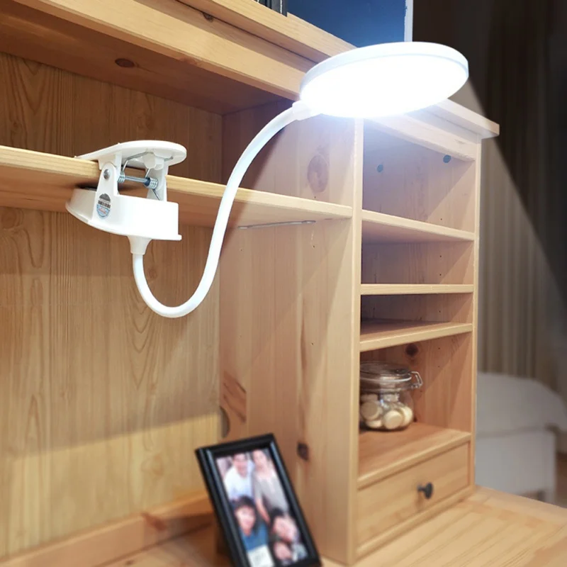 USB Power Rechargeable Eyes Protective Reading Lamp LED Book Light Desk Lamp with Clip 3 Modes Touch On Study Supplies
USB Power Rechargeable Eyes Protective Reading Lamp LED Book Light Desk Lamp with Clip 3 Modes Touch On Study Supplies