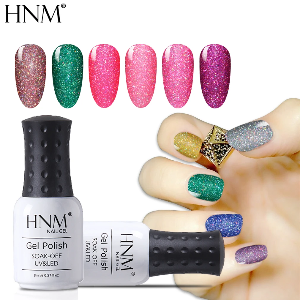 HNM 8ML 22 Bling Colors UV Gel Nail Polish Semi Permanent Glitter Vernis Nail Neon Soak Off Varnish Ink Vernis Gelpolish Lacquer
HNM 8ML 22 Bling Colors UV Gel Nail Polish Semi Permanent Glitter Vernis Nail Neon Soak Off Varnish Ink Vernis Gelpolish Lacquer