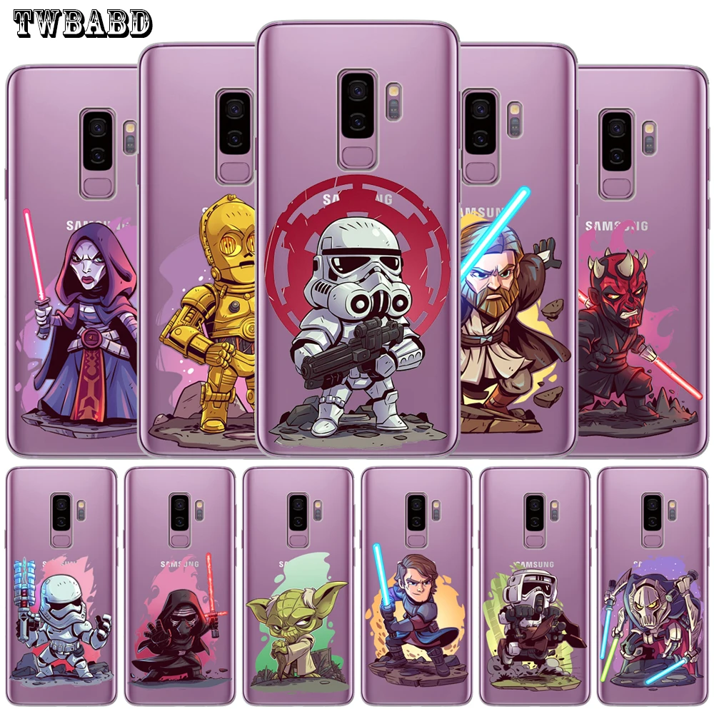Star War For Cover Samsung Galaxy S9 S8 S10 Plus S7 S6 Edge S10 Lite Note 8 9 Cool Darth Vader R2-D2 Yoda Soft Cover Etui
Star War For Cover Samsung Galaxy S9 S8 S10 Plus S7 S6 Edge S10 Lite Note 8 9 Cool Darth Vader R2-D2 Yoda Soft Cover Etui
