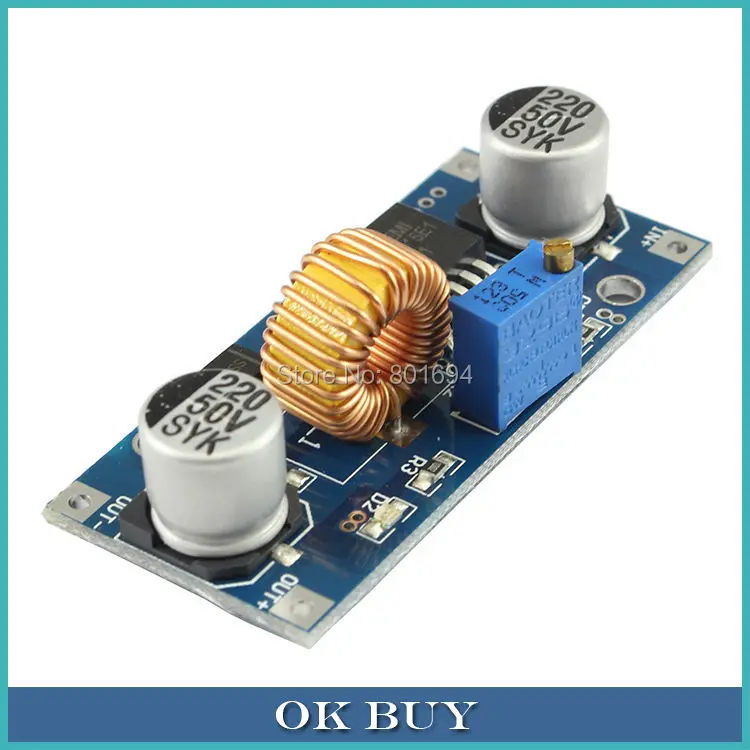 DC 4-38V to 1.25-36V Non-isolated Voltage Step-Down(Buck) Converter 5V/12/24V 5A Power Supply Car Laptop Module
DC 4-38V to 1.25-36V Non-isolated Voltage Step-Down(Buck) Converter 5V/12/24V 5A Power Supply Car Laptop Module