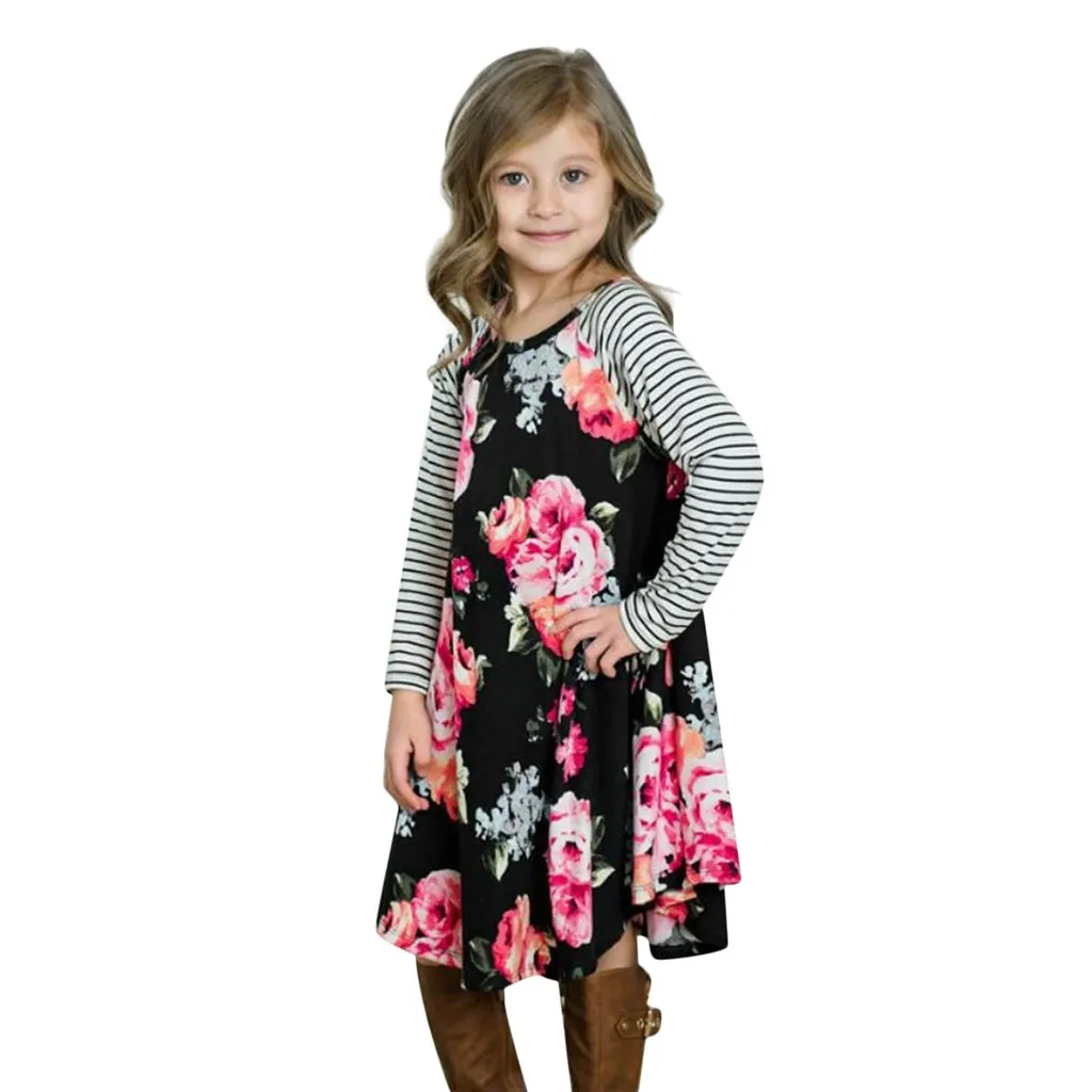 Mommy Me Children Girls Long Sleeves Floral Print Dress Family Clothes Princess Birthday Dress for Baby Girl Casual Clothes
Mommy Me Children Girls Long Sleeves Floral Print Dress Family Clothes Princess Birthday Dress for Baby Girl Casual Clothes