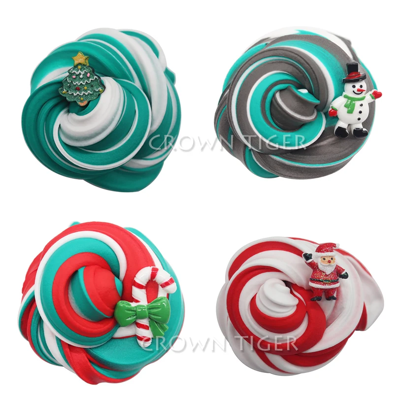christmas Fluffy Foam Slime toy Supplies DIY lizun Soft Cotton Craft Charms Slime putty Cloud Antistress Toys for Children kids
christmas Fluffy Foam Slime toy Supplies DIY lizun Soft Cotton Craft Charms Slime putty Cloud Antistress Toys for Children kids