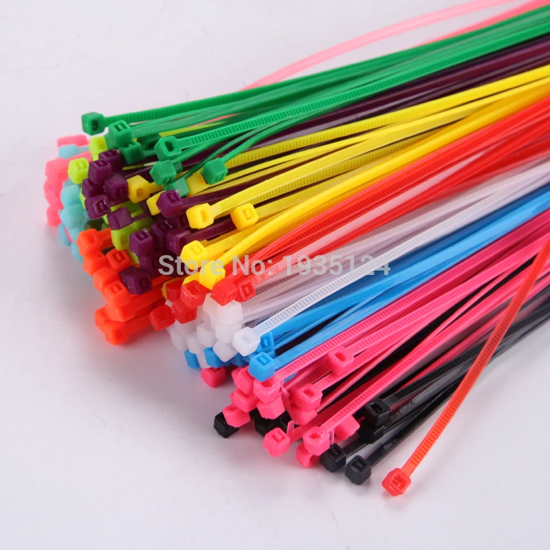 20Pcs 4*200 Width 3.6 Cable Tie Colorful Self-Locking Nylon Wiring Accessories Red Green Black White 4x200
20Pcs 4*200 Width 3.6 Cable Tie Colorful Self-Locking Nylon Wiring Accessories Red Green Black White 4x200