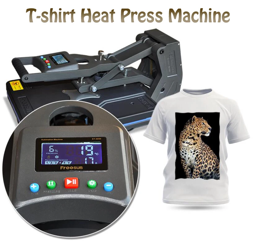 Advanced New Design 40x50cm Tshirt Heat Press Machine 110V/220V Sublimation Printer for TShirt Heat Transfer/Sublimation Machine
Advanced New Design 40x50cm Tshirt Heat Press Machine 110V/220V Sublimation Printer for TShirt Heat Transfer/Sublimation Machine