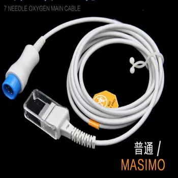 Free Shipping Compatibe for Minday T5/T8 PM6800 Round 7 Pin to DB9 Pin Female Spo2 Extension Cable Medical Cable Spo2 Cable
Free Shipping Compatibe for Minday T5/T8 PM6800 Round 7 Pin to DB9 Pin Female Spo2 Extension Cable Medical Cable Spo2 Cable