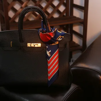 Lady Blinger navy blue horse digital printed red striped silk scarf office lady handbag decorative genuine silk scarf
Lady Blinger navy blue horse digital printed red striped silk scarf office lady handbag decorative genuine silk scarf