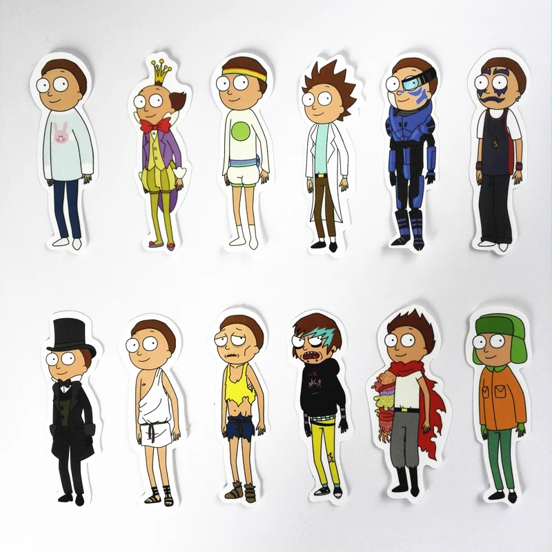 NEW 30Pcs/lot Morty Smith Sticker [ Pack of 3 ]