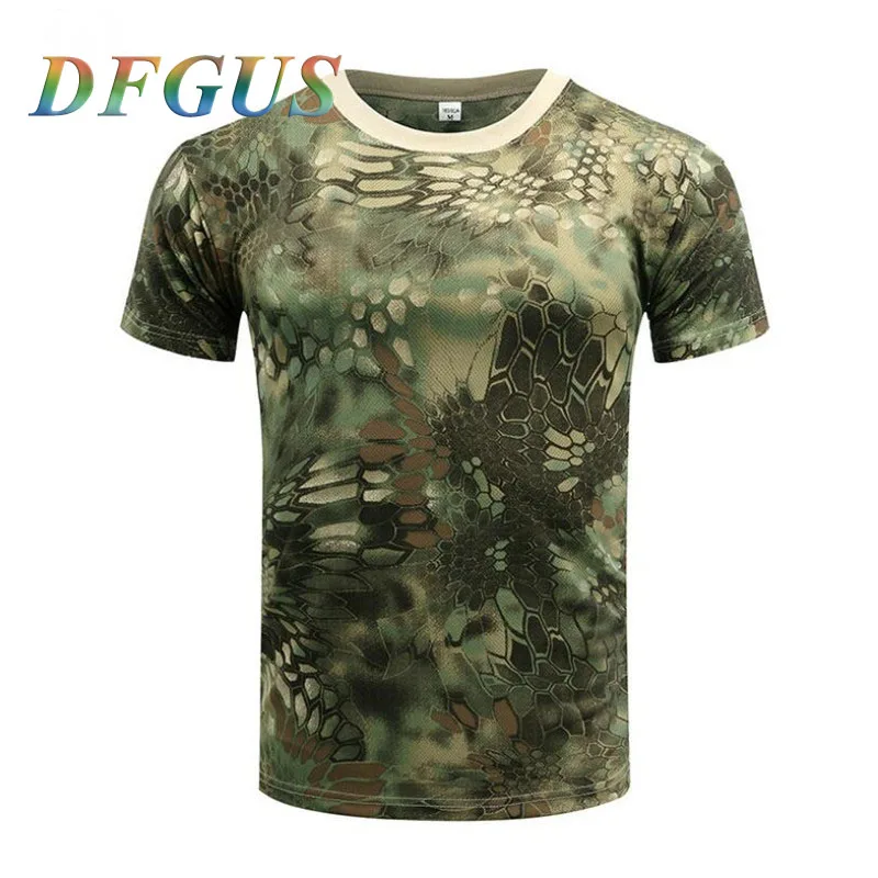 DFGUS New Camouflage T-shirt Men Breathable Army Tactical Combat T Shirt Military Dry Camo Camp Tees-ACU
DFGUS New Camouflage T-shirt Men Breathable Army Tactical Combat T Shirt Military Dry Camo Camp Tees-ACU