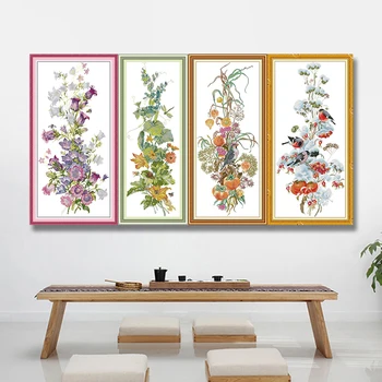 Four Seasons Scenery Series Pattern Needlework Counted Printed On Canvas Cross Stitch Schemes Home Decoration DIY Hand Crafts
Four Seasons Scenery Series Pattern Needlework Counted Printed On Canvas Cross Stitch Schemes Home Decoration DIY Hand Crafts