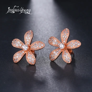New Korea Flower Shape Stud Earrings Inlay Cluster Cubic Zirconia Shining Small Ear Studs Druzy Earrings Brincos AE573
New Korea Flower Shape Stud Earrings Inlay Cluster Cubic Zirconia Shining Small Ear Studs Druzy Earrings Brincos AE573