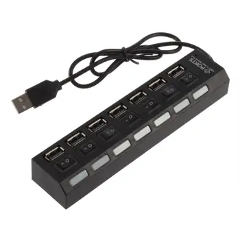 Universal 7 Port USB HUB charge 2.0 Super High Speed HUB Sharing Switch For Laptop PC Portable Hub Laptop Accessories
Universal 7 Port USB HUB charge 2.0 Super High Speed HUB Sharing Switch For Laptop PC Portable Hub Laptop Accessories