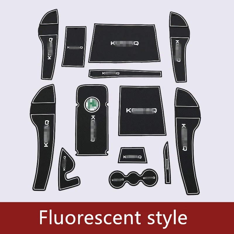 Gate Slot pad For Skoda Kodiaq Interior Door Pad Cup Mat Non-Slip Mats 3D Rubber Mat Anti-Slip Mat Car Styling Accessories
Gate Slot pad For Skoda Kodiaq Interior Door Pad Cup Mat Non-Slip Mats 3D Rubber Mat Anti-Slip Mat Car Styling Accessories