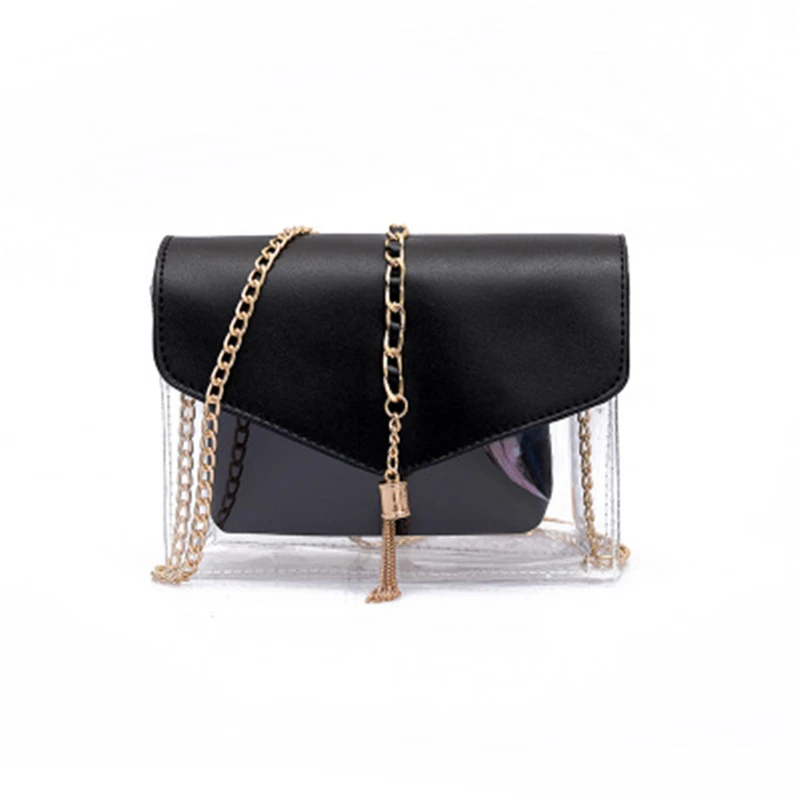 Sac Transparant Women's Bags for women 2019 Summer Tassel PU leather handbag bolsa feminina shoulder Crossbody bags bolso mujer
Sac Transparant Women's Bags for women 2019 Summer Tassel PU leather handbag bolsa feminina shoulder Crossbody bags bolso mujer