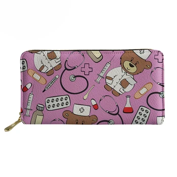 Wallet Women Cute Cartoon Nurse Printing Travel Pu Leather Coins Wallets and Purses For Ladies Carteira Feminina New
Wallet Women Cute Cartoon Nurse Printing Travel Pu Leather Coins Wallets and Purses For Ladies Carteira Feminina New