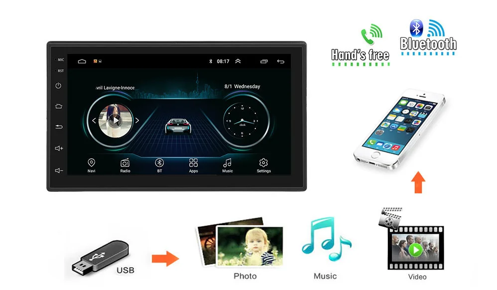 Perfect Android 8.1Car Radio For Hyundai IX35 2010 Car GPS Multimedia Navigation Player With Bluetooth WIFI 5 Perfect Android 8.1Car Radio For Hyundai IX35 2010 Car GPS Multimedia Navigation Player With Bluetooth WIFI 5