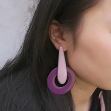 JUJIA 6 colors round Acrylic Drop Earrings For Ladies Trendy Dangle Earrings For Women Statement Jewelry Wholesale Party Gift
JUJIA 6 colors round Acrylic Drop Earrings For Ladies Trendy Dangle Earrings For Women Statement Jewelry Wholesale Party Gift