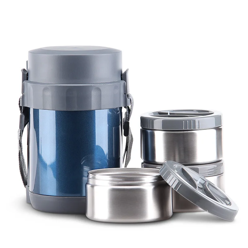1.8L Stainless Steel Insulated Lunch Box 3 Layer for Kids Food Container Vacuum Insulated Thermo Soup Bento Lunch Box
1.8L Stainless Steel Insulated Lunch Box 3 Layer for Kids Food Container Vacuum Insulated Thermo Soup Bento Lunch Box