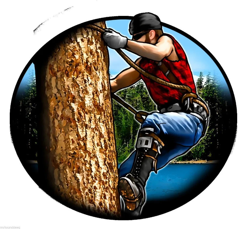 Funny Clothing Casual Short Sleeve Lumberjack Tee Shirt
