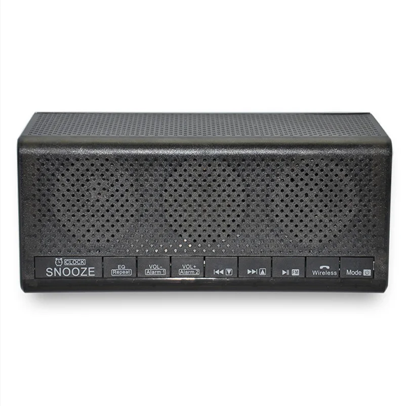 Беспроводная Bluetooth Колонка Leadstar с будильником громкой связью ЖК экраном FM радио