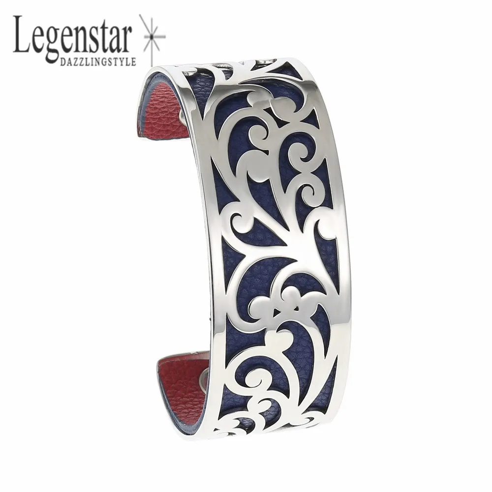 Legenstar Open Bracelets & Bangles for Women Argent Pulseiras Stainless Steel Bangles Manchette Reversible Leather Jewelry
Legenstar Open Bracelets & Bangles for Women Argent Pulseiras Stainless Steel Bangles Manchette Reversible Leather Jewelry