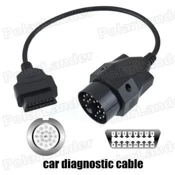 Hot sale OBD2 OBD car Scanner 20 Pin to 16 Pin Adapter Cable car diagnostic adapter connector fit for B-MW E36 E39 X5 Z3
Hot sale OBD2 OBD car Scanner 20 Pin to 16 Pin Adapter Cable car diagnostic adapter connector fit for B-MW E36 E39 X5 Z3