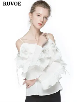 Off the shoulder blouse shirt Retro ruffle lantern sleeve chiffon blouse Sexy summer women straps slash neck blouses 2018 Top
Off the shoulder blouse shirt Retro ruffle lantern sleeve chiffon blouse Sexy summer women straps slash neck blouses 2018 Top